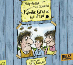 CD-Cover "Familie Grunz hat Ärger" von Philip Ardagh