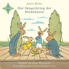 CD-Cover "Der Sängerkrieg der Heidehasen" von James Krüss