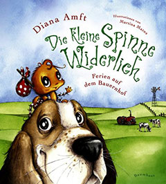 Buchcover "Die kleine Spinne Widerlich - Ferien auf dem Bauernhof" von Diana Amft