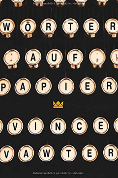 Buchcover "Wörter auf Papier" von Vince Vawter