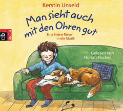 CD-Cover "Man sieht auch mit den Ohren gut" von Kerstin Unseld
