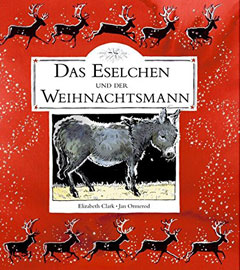 Buchcover "Das Eselchen und der Weihnachtsmann" von Elizabeth Clark