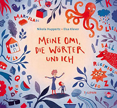 Buchcover "Meine Omi, die Wörter und ich" von Nikola Huppertz