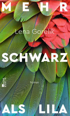 Buchcover "Mehr Scharz als Lila" von Lena Gorelik
