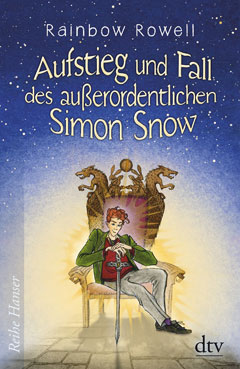 Buchcover "Aufstieg und Fall es außerordentlichen Simon Snow" von Rainbow Rowell