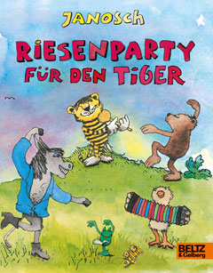 Buchcover "Riesenparty für den Tiger" von Janosch