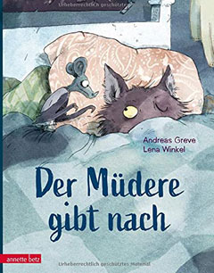 Buchcover "Der Müdere gibt nach" von Andreas Greve