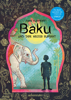 Buchcover "Baku udn der weiße Elefant" von Anke Burfeind